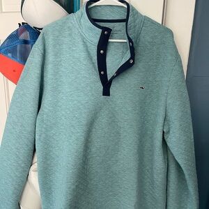 Vineyard Vines Teal Pullover
